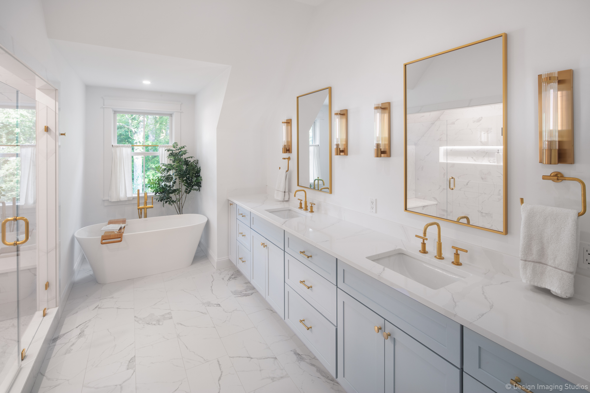 Bathroom remodel in Wayland, MA with a walk-in shower
